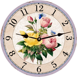 Flower Bouquet Wall Clock