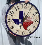 Texas Clock-God Bless Texas