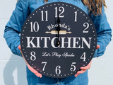 Personalized Kitchen Wall Clock