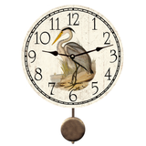 Great Heron Pendulum Clock