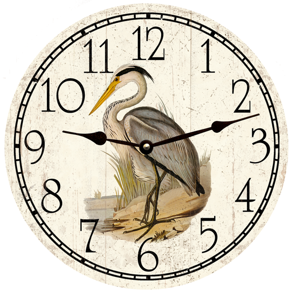 Great Heron Clock