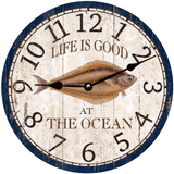Personalized Halibut Clock