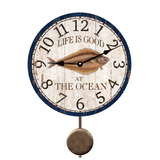 Personalized Halibut Pendulum Clock