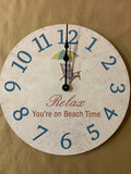 Beach Chair Clock