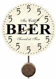 Beer Pendulum Clock