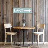 Lake Arrow Sign - Wall