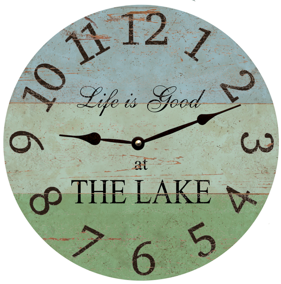 Custom Lake Clock