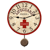 Custom Lifeguard Wall Clock - Pendulum