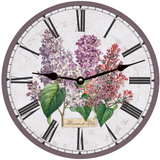 Lilac Wall Clock