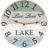 Live Love Lake Clock - 2