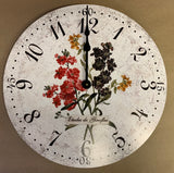 Oversized Flower Clock- Large Clock