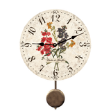 Oversized Flower Clock - Pendulum