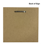 Paradise Sign - back