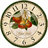 Pear Clock - 1
