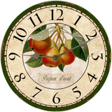Pear Clock - 3