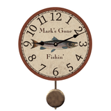 Salmon Pendulum Clock