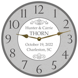 Personalized Wedding Clock - 2