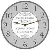Personalized Wedding Clock - 3