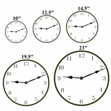 Plum Kitchen Clock 7