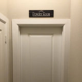 Powder Room Sign - 2