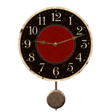 Rustic Wall Clock - Pendulum