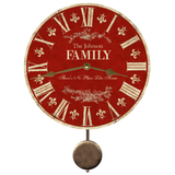 Rustic French Country Pendulum Clock