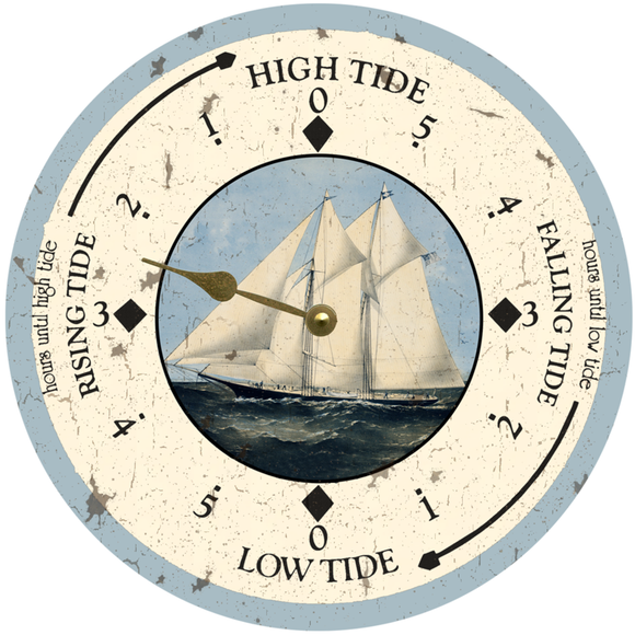 Sailing Tide Clock