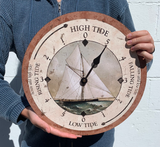 Sailboat Tidal Clock - Held