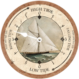 Sailboat Tide Clock- White Hands