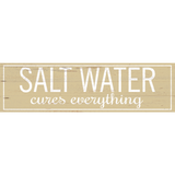 Salt Water Cures Everything Wall Sign - 3