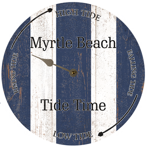 Personalized Beach Tide Clock