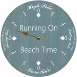 Carolina Blue Tide Clock