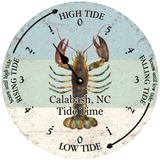 Nautical Lobster Tide Clock – Customizable Coastal Home Gift