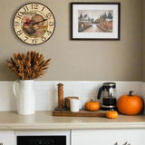 Rustic Turkey Wall Clock - 5