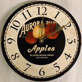 Vintage Apple Kitchen Clock - Picture