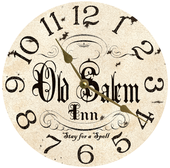 Old Salem Witch Clock
