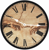 Creation of Adam Wall Clock