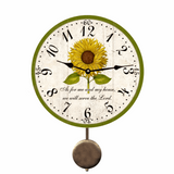 Products As For Me And My House Pendulum Clock