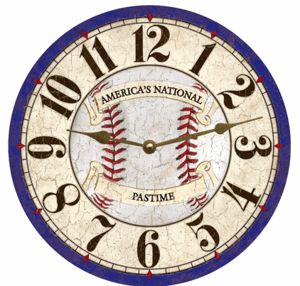 Baseball Clock