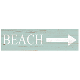 Beach Arrow Wall Sign