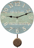 Beach Pendulum Clock