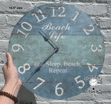 Beach Life Clock
