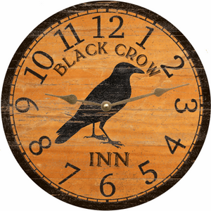 Black Crow Inn Clock
