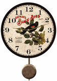Black Bird Pendulum Clock