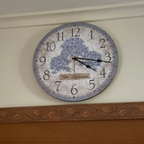 Blue Hydrangea Flower Clock 2