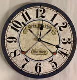 Navy Blue Golf Clock - 2