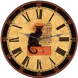 Chat Noir Clock