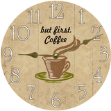 Coffee Themed Wall Clock - 2