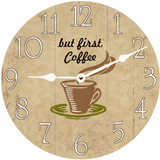 Coffee Themed Wall Clock - 4