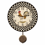 Country Kitchen Pendulum Clock